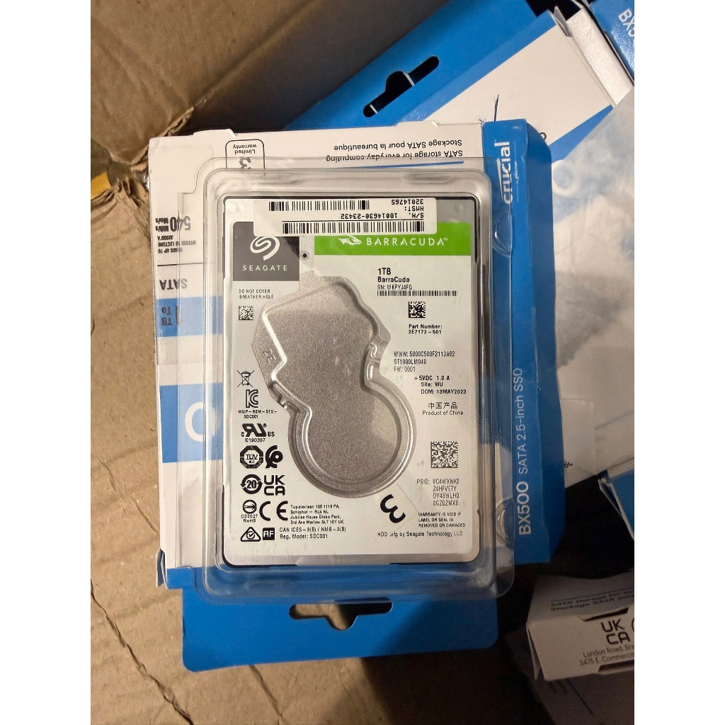 HDD,Ổ cứng sata 2.5 1TB new, 1TB 3.5 sata used