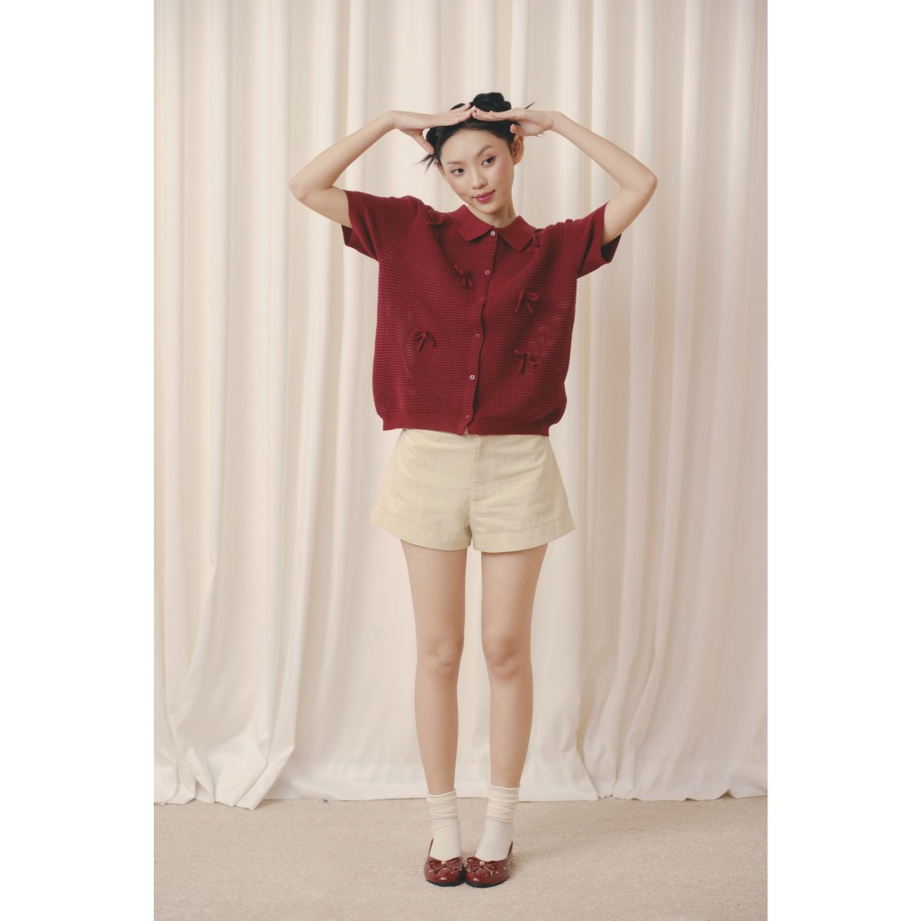 Quần short chữ A basic năng động Kaki High Waist nhiều màu phối nhiều kiểu mặc thường ngày OLV | BigBuy360 - bigbuy360.vn