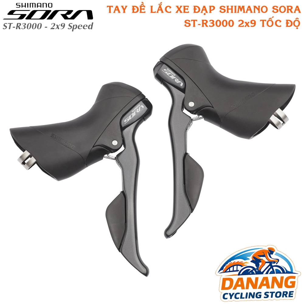 Tay đề lắc xe đạp SHIMANO Sora ST R3000 2x9 Tốc Độ - Chính Hãng