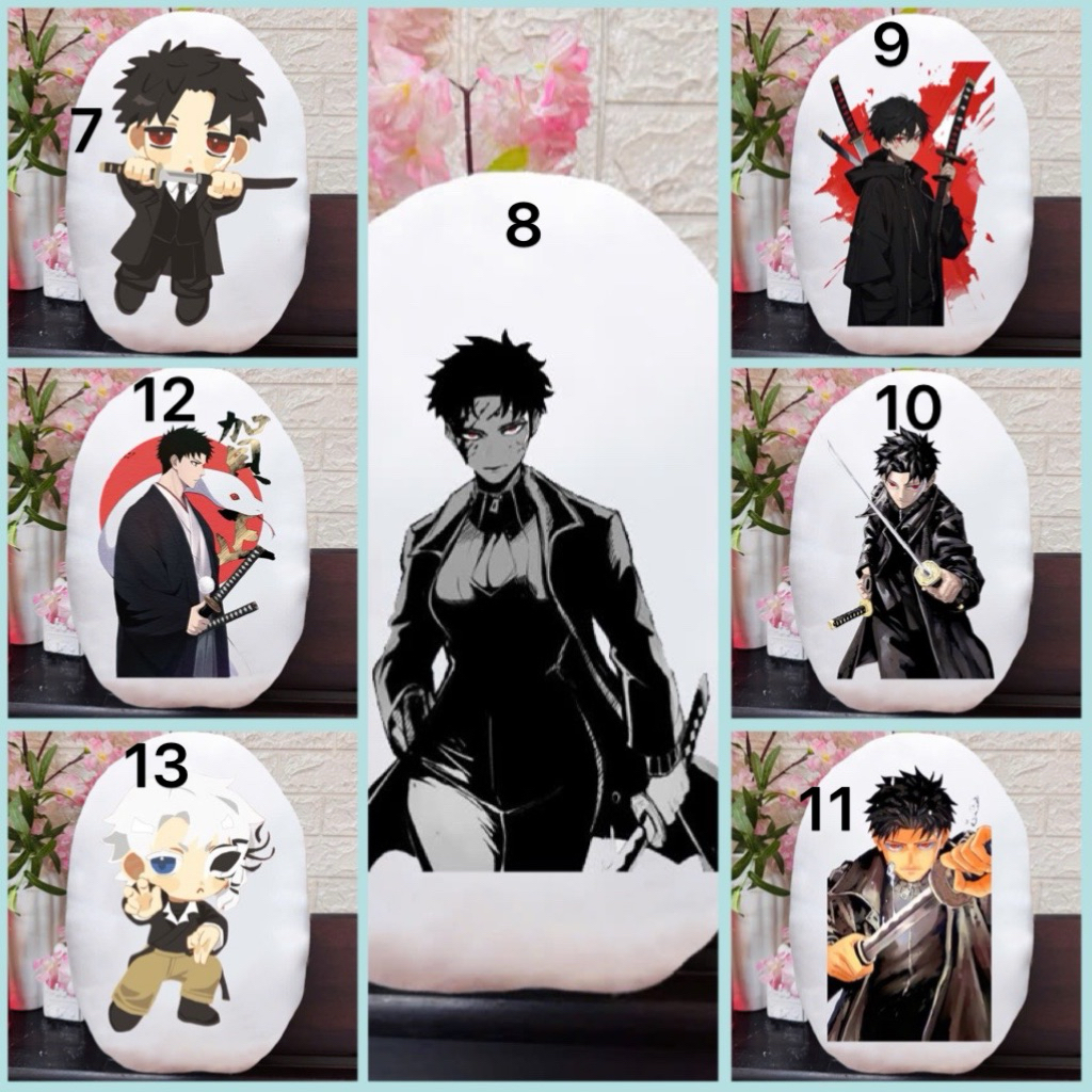 Gấu hình Chihiro Rokuhira ,Hishaku ,Hiyuki Kagari 50cm/ gấu ôm kagurabachi