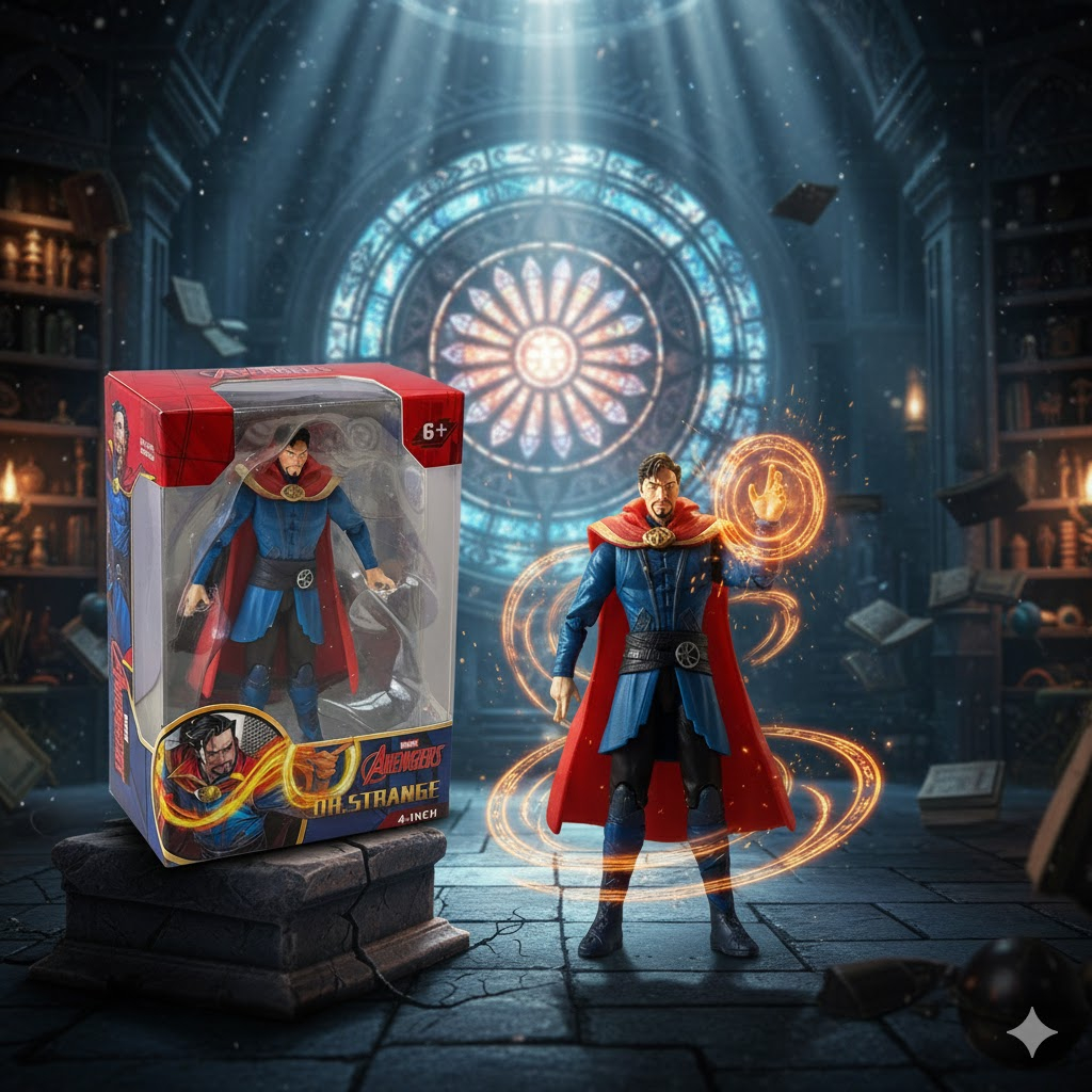 Figure Marvel Avengers Doctor Strange 4 Inch – Chính Hãng  ZD Toys ZC33