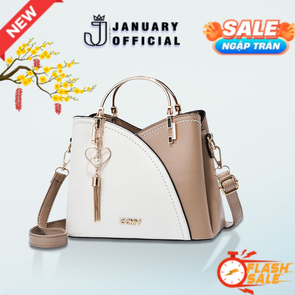 Túi Xách JANUARY OFFICIAL Nữ Thời Trang Công Sở Cao Cấp Phong Cách Hàn Quốc Sang Trọng GC21