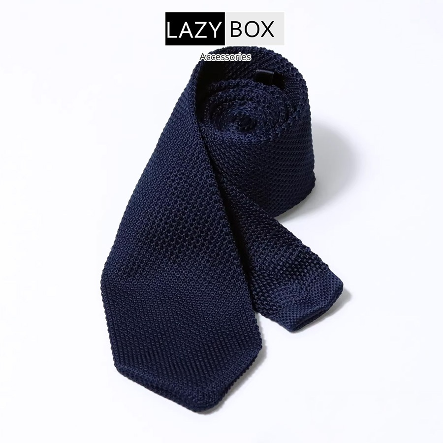 Cà vạt len cho nam Knit tie công sở, Sartorial guys đầu nhọn phụ kiện cho nam công sở, đi tiệc party