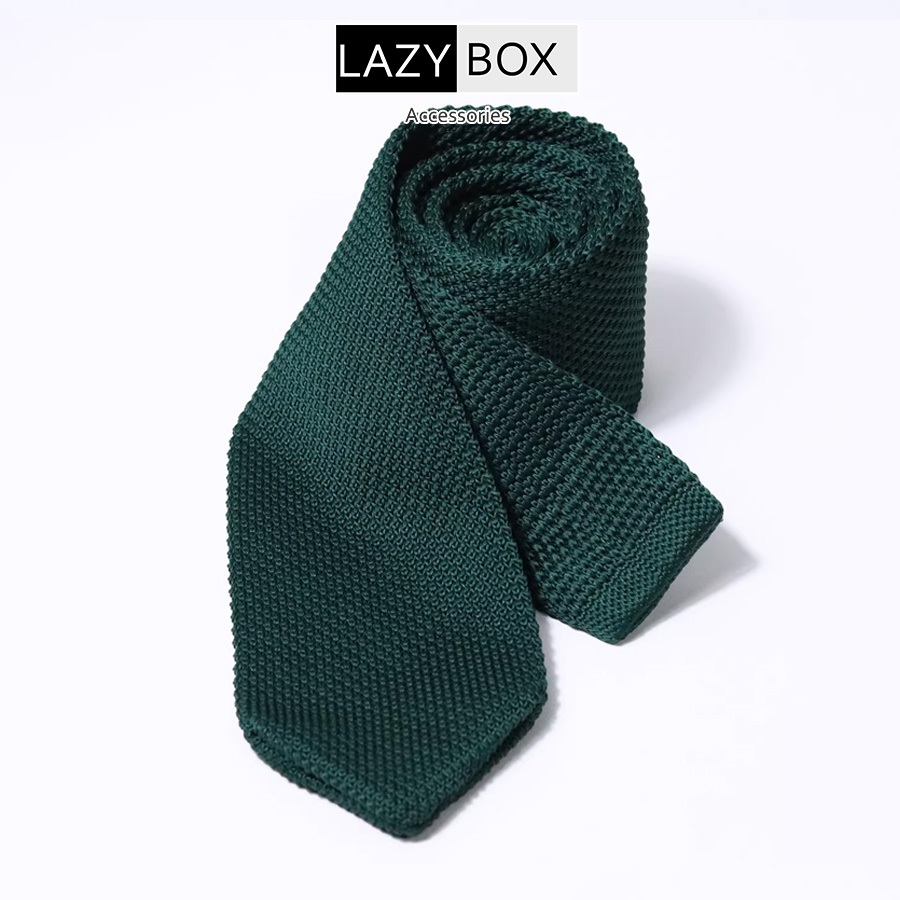 Cà vạt len cho nam Knit tie công sở, Sartorial guys đầu nhọn phụ kiện cho nam công sở, đi tiệc party