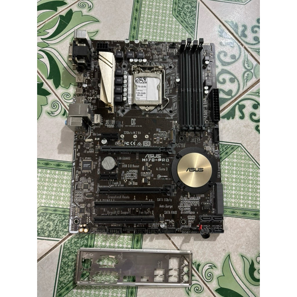 main asus h170 pro thế hệ 6 đẹp