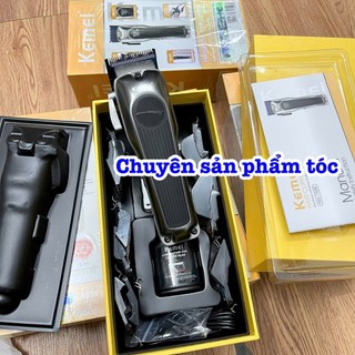 ✅Kemei Tông Đơ Cắt Tóc 1699 Công Suất 8W Cao Cấp Màu đen Chính Hãng Tốc Độ 9000 Vòng Phút Pin Lithium Ion 3000mAh
