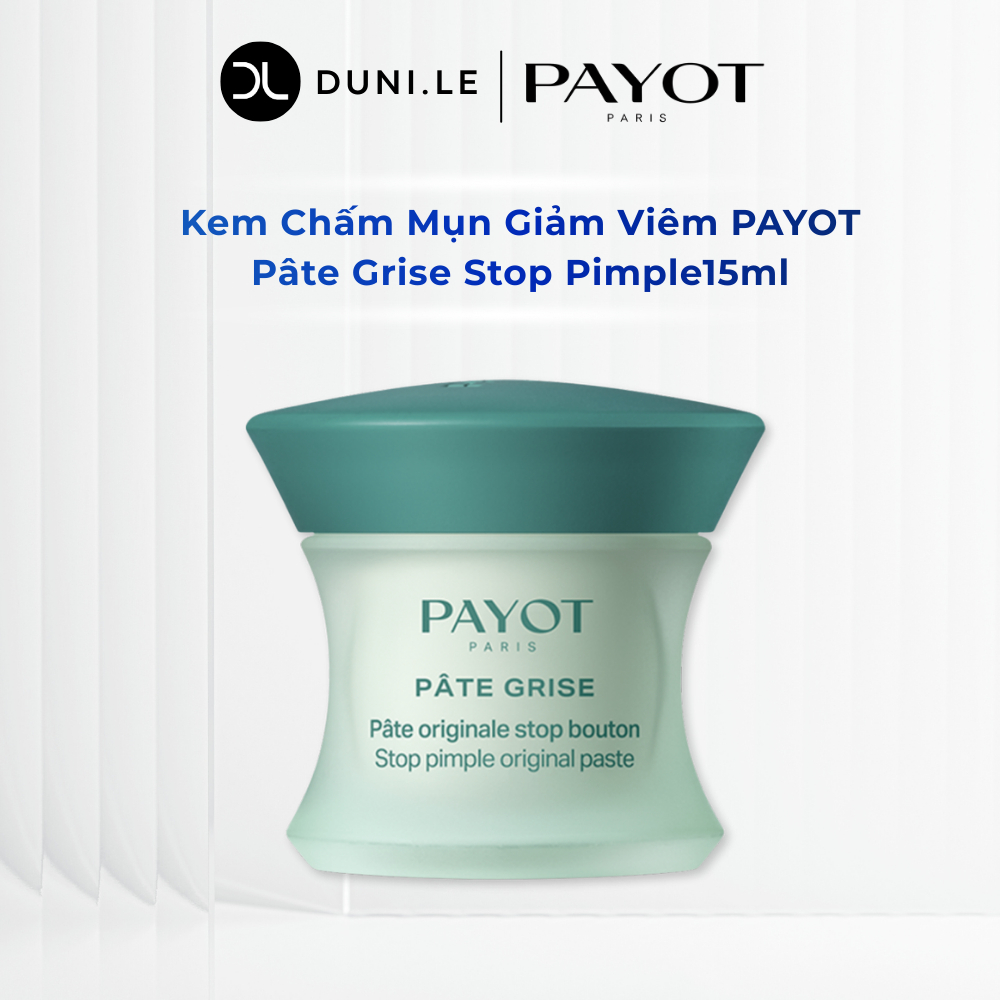 Kem Chấm Mụn Giảm Viêm Sưng PAYOT Pâte Grise Stop Pimple Original Paste 15ml | Duni Le Store
