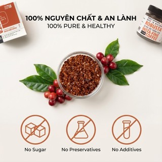 Cà Phê Hòa Tan Đen Insta-Fine 100% Fine Robusta (Pha Lạnh) – Đậm Gu, Tỉnh Táo Tức Thì