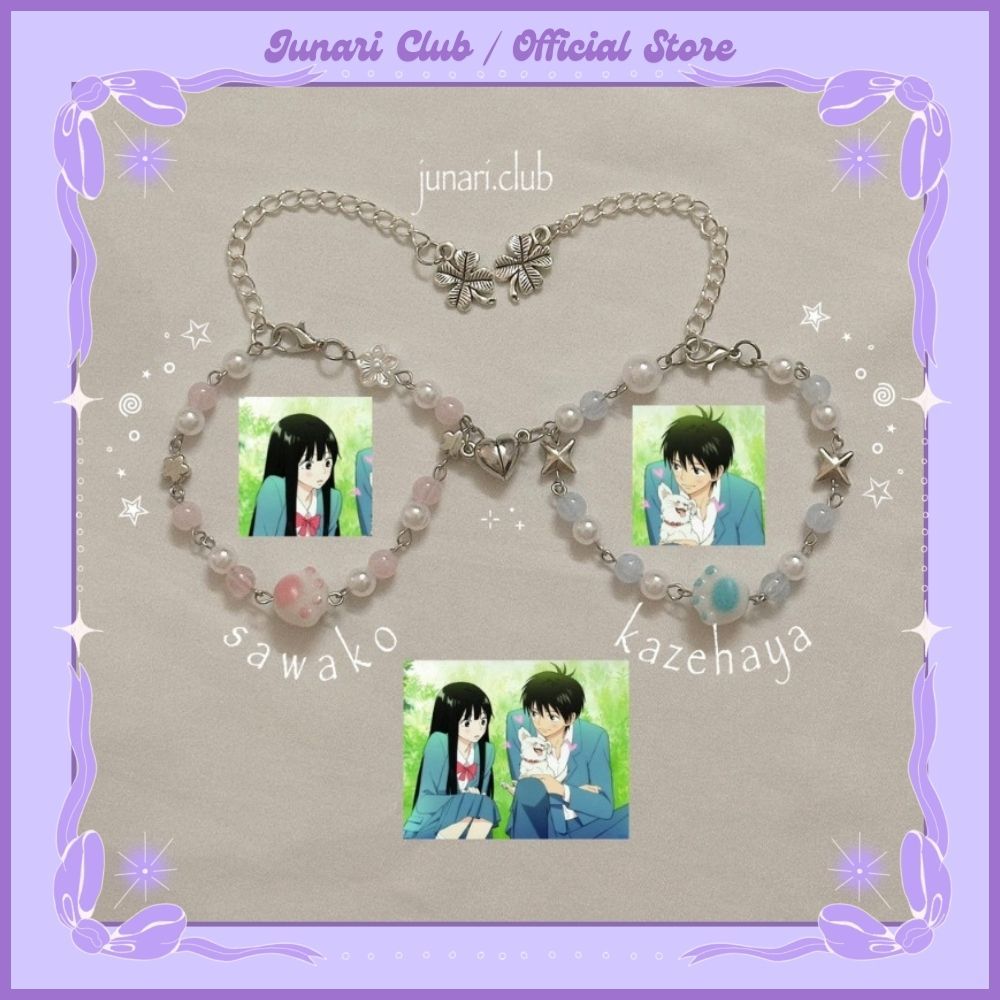 Vòng tay handmade, vòng tay cặp đôi Kazehaya x sawako couple bracelet