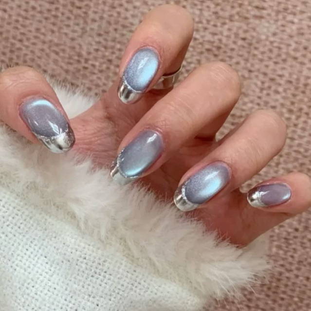 (HỎA TỐC) NAIL BOX MẮT MÈO TRÁNG GƯƠNG FRENCH, TRẠM NAIL