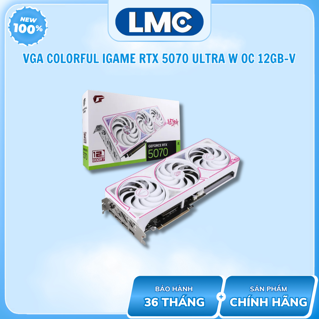 VGA Colorful iGame GeForce RTX 5070 Ultra W OC 12GB-V