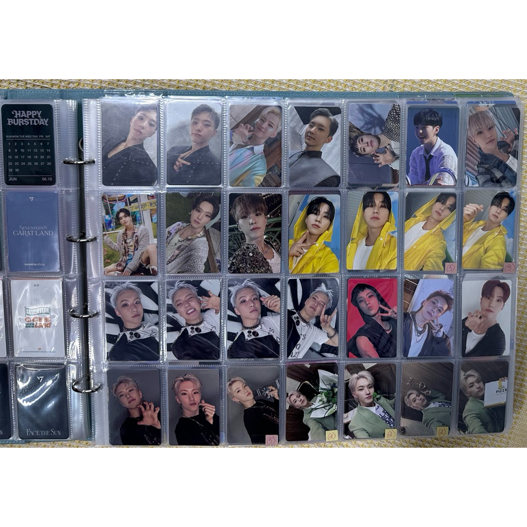 (HÀNG CÓ SẴN) - Tổng Hợp Card Hoshi Seventeen