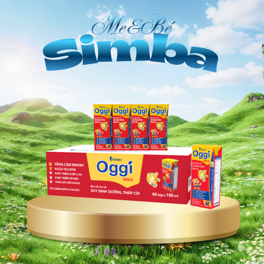 Sữa Bột Pha Sẵn Oggi Gold