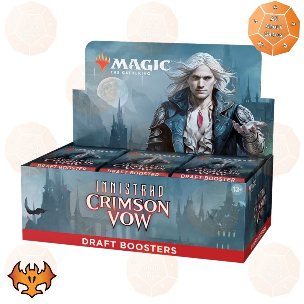 Magic The Gathering - Innistrad: Crimson Vow Draft Booster Box - Chính hãng Wizards of the Coast - M