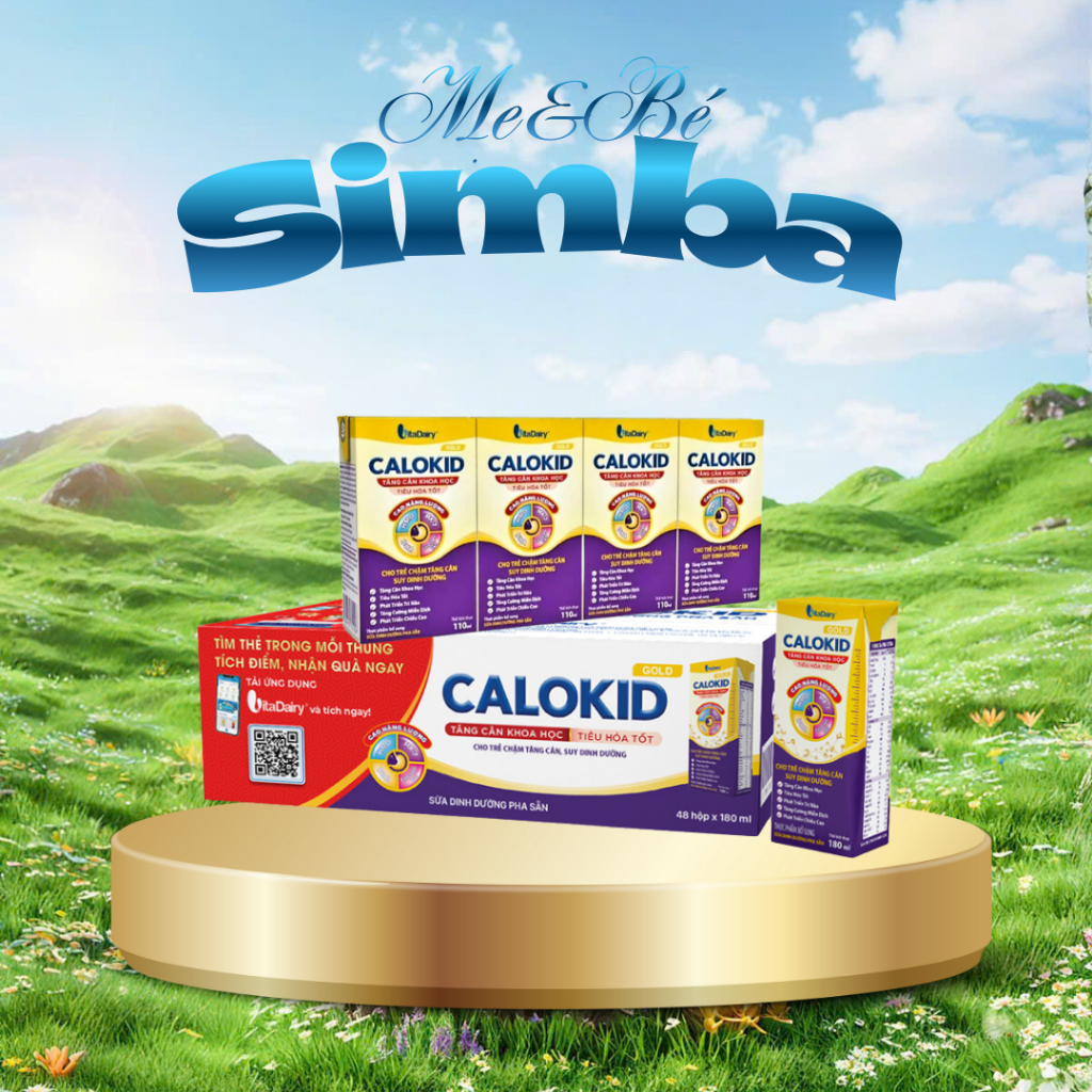 Sữa Bột  Pha Sẵn Calokid Gold