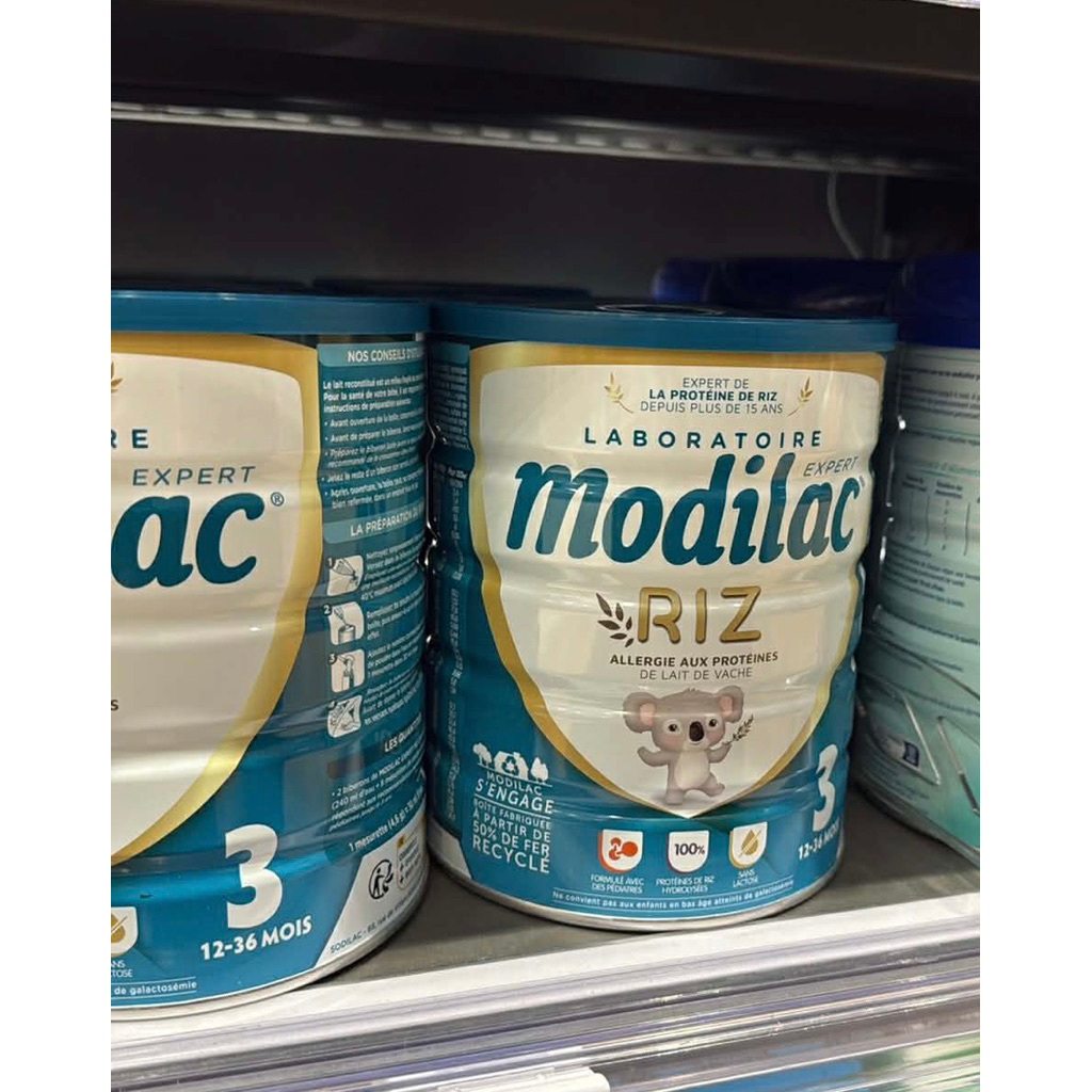 <Date 9/27> Sữa Gạo Modilac Riz của Pháp dành cho bé bé dị ứng đạm bò