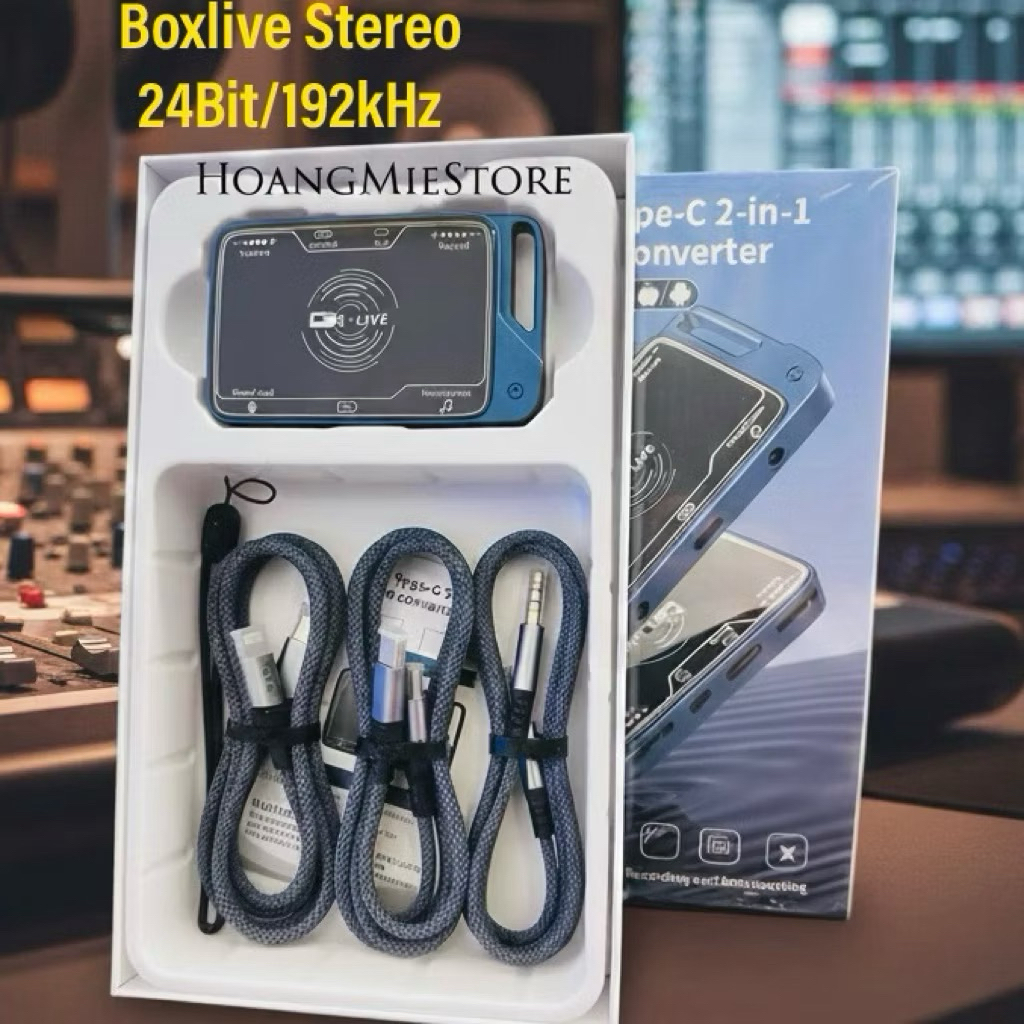 (2026) Box Livestream Âm Thanh Stereo Vừa Sạc Vừa Livestream Dành Cho Điện Thoại Cực Hay. Box Live D