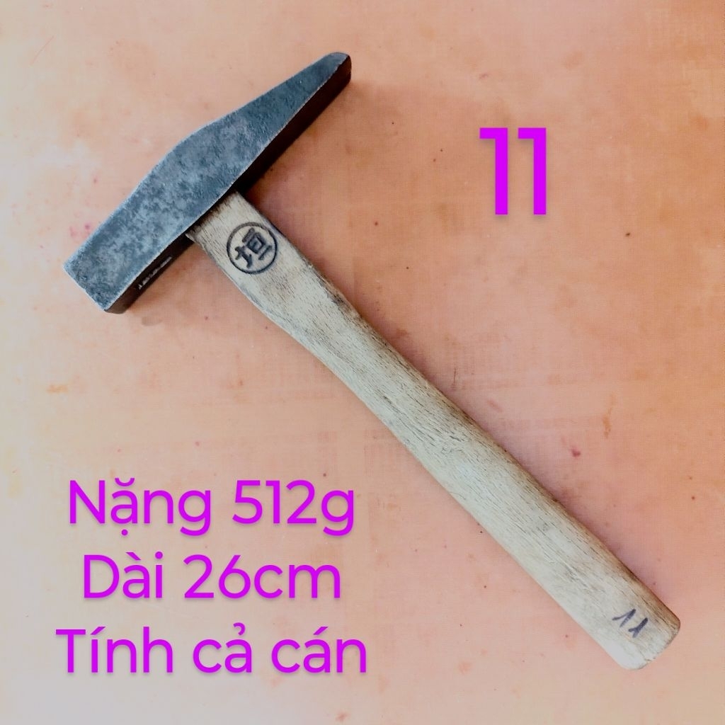 Búa đóng đinh, hàng bãi Nhật.