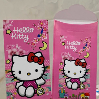 Set 10 bao lì xì Doreamon Gấu dâu Hello kitty