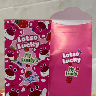 Set 10 bao lì xì Doreamon Gấu dâu Hello kitty