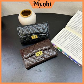 Ví cầm tay đeo chéo da lộn khoáy xoay sang trọng size 20cm đẹp dễ phối đồ nhiều màu SMN199