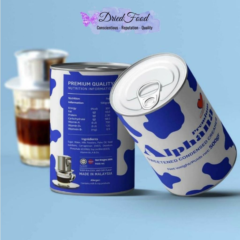 Sữa đặc Premium Alphana nhập khẩu Malaysia lon 1KG Drifood