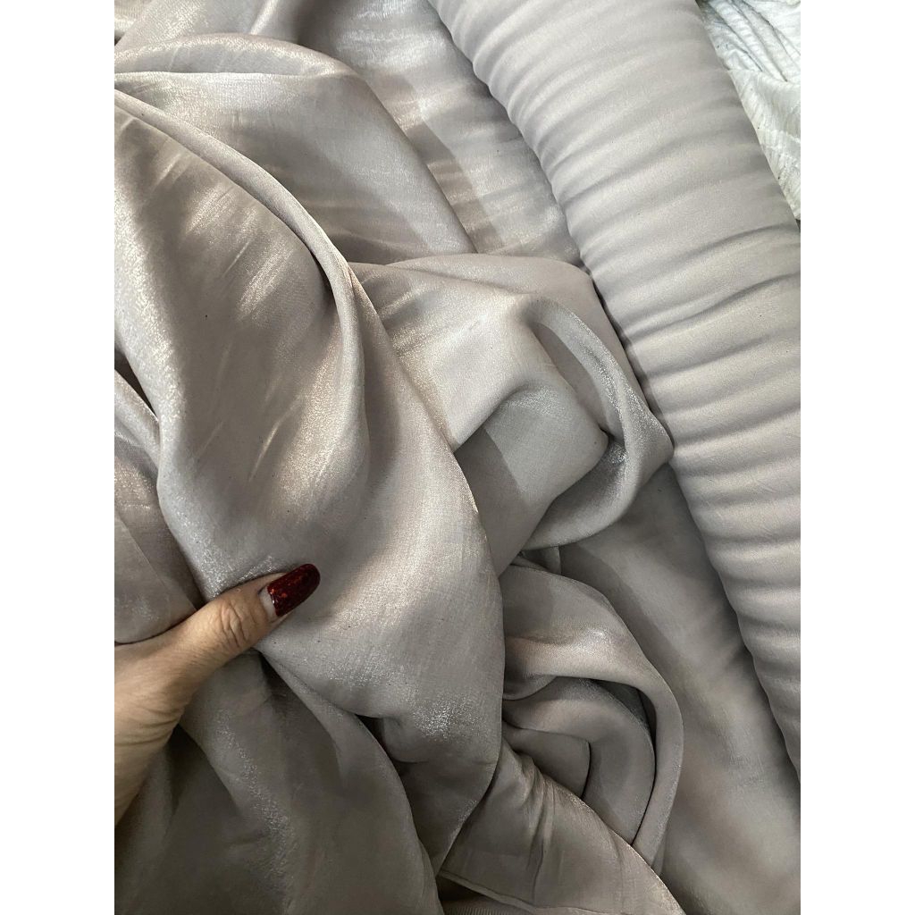 tơ tằm ánh nhũ 45 k /1 m khổ 1 m5