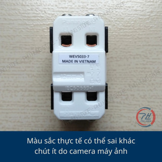 Công tắc 20A Panasonic màu xám đen WEV5033-7H có đèn báo dùng cho bình nóng lạnh điều hòa