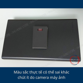 Công tắc 20A Panasonic màu xám đen WEV5033-7H có đèn báo dùng cho bình nóng lạnh điều hòa
