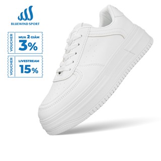 Giày Sneaker Nữ BLUEWIND Kiểu Dáng Basic Thích Hợp Đi Học, Đi Chơi Đế Cao 4cm 68866