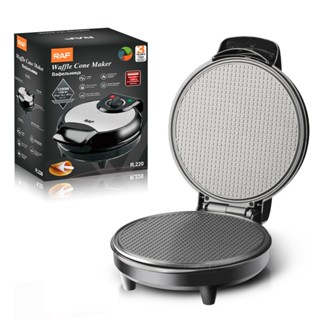 Máy nướng kẹp làm bánh 2 mặt Raf R220  nướng bánh mì làm ốc quế kẹp sandwich làm trứng cuộn