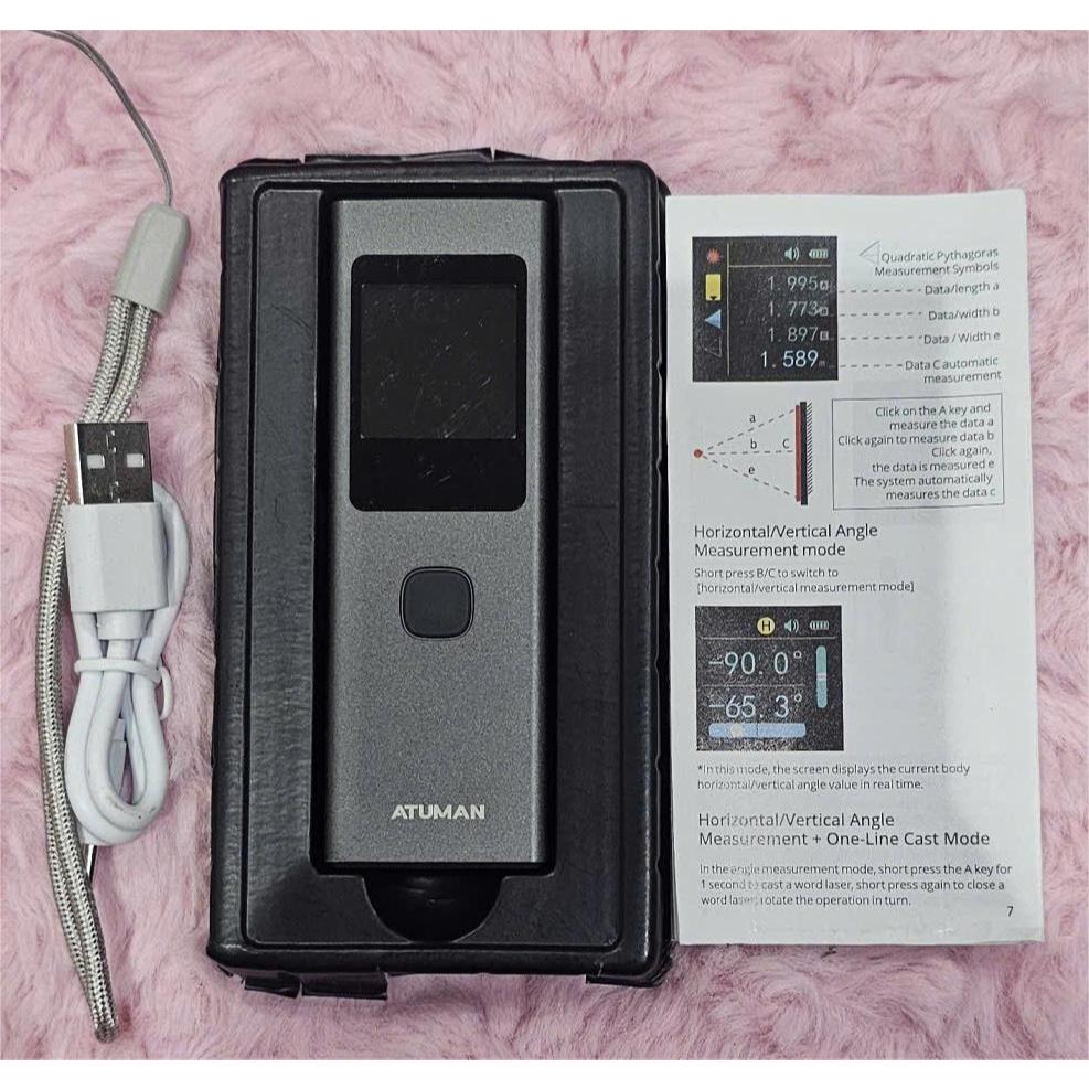 Máy đo khoảng cách laser kỹ thuật số Atuman LS6