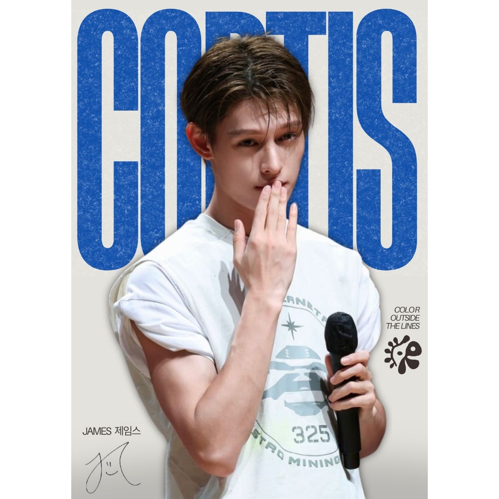 [311] Poster K-pop Cortis James Triệu Vũ Phàm - Áp phích dán tường in hình tổng tài James Cortis