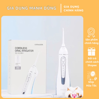 Máy Tăm Nước Không Dây LocknLock ENR156BLU – Thiết Kế Gọn Nhẹ, Nhiều Chế Độ Sử Dụng