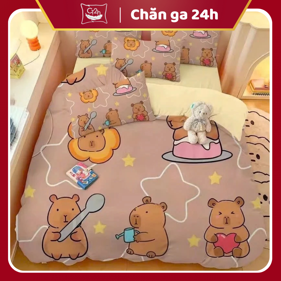 Ga Bo Chun Cotton Poly Kích Thước 80x2m, 1mx2m, 1m2x2m Phù Hợp Cho Giường Tầng, Ký Túc Xá, Nhà Trọ