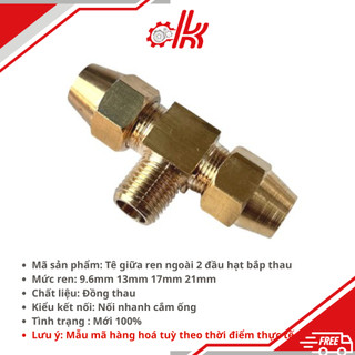 Ngã Ba Hạt Bắp Thau - Tê Nối Hạt Bắp đồng - Nối Ba Ngã Siết Hạt Bắp