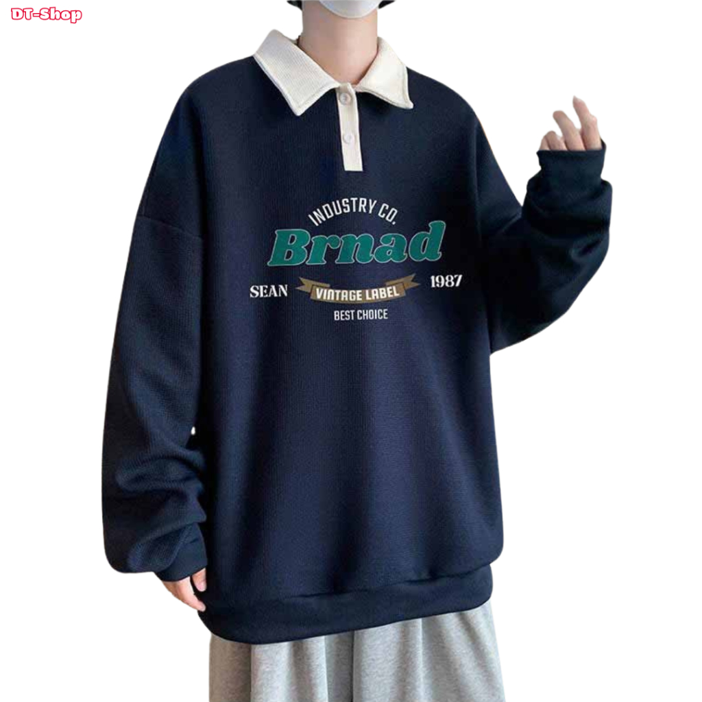 Áo Sweater Local Brand Nỉ Bông Nam Nữ Chất Nỉ Thu Đông Unisex Form Rộng -  dt_shop K1