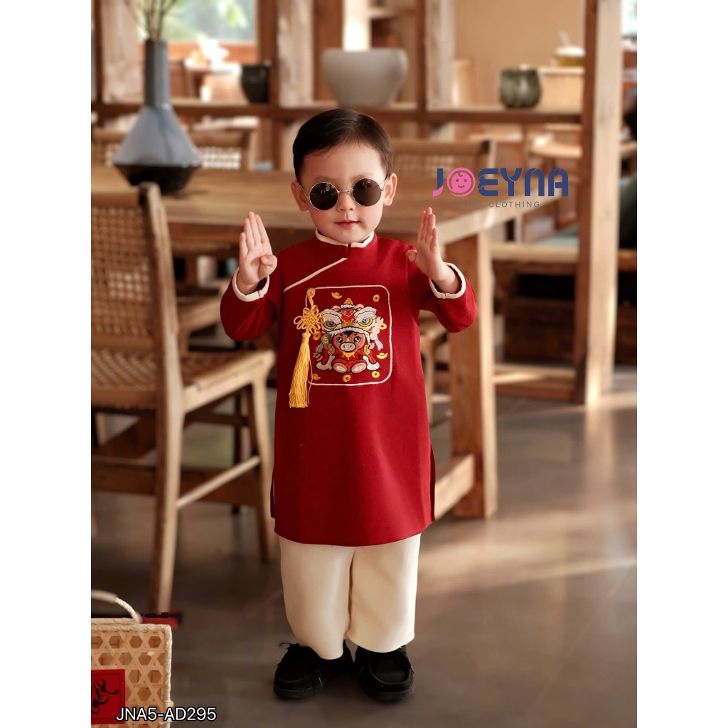 Sét áo dài bé trai Joeyna Phúc Lân