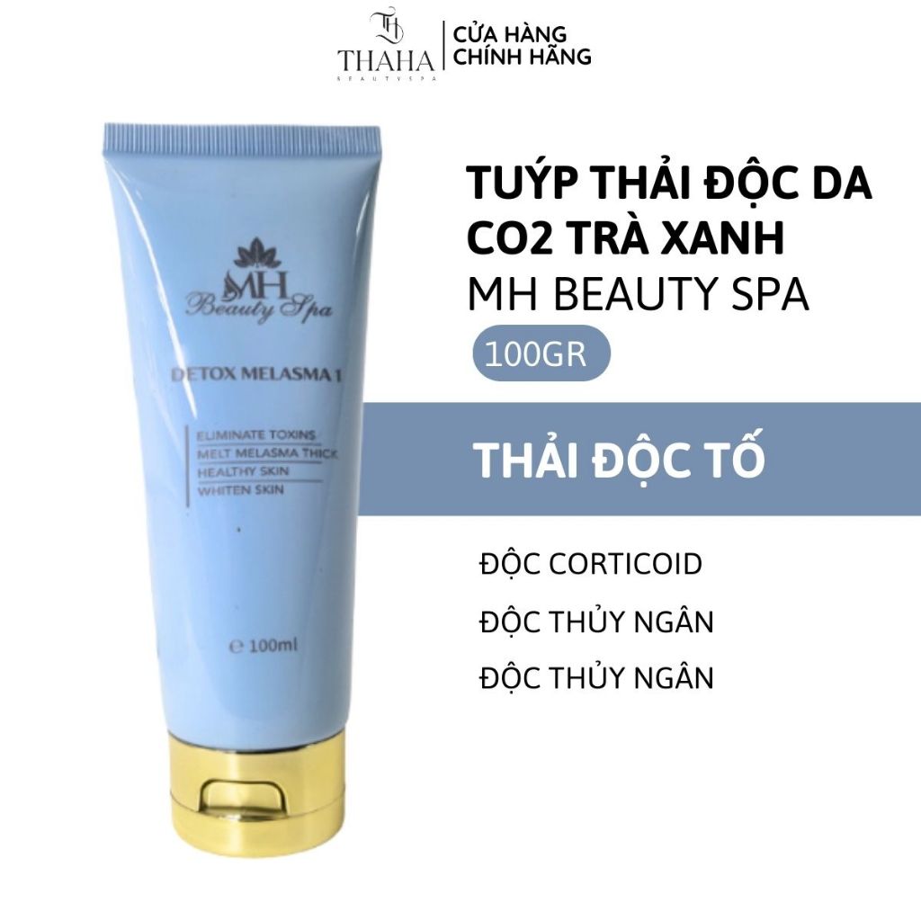 Tuýp thải độc da DETOX MELASMA 1, Thải độc tố, Thải độc corticoid, Độc thủy ngân, Dị ứng mỹ phẩm