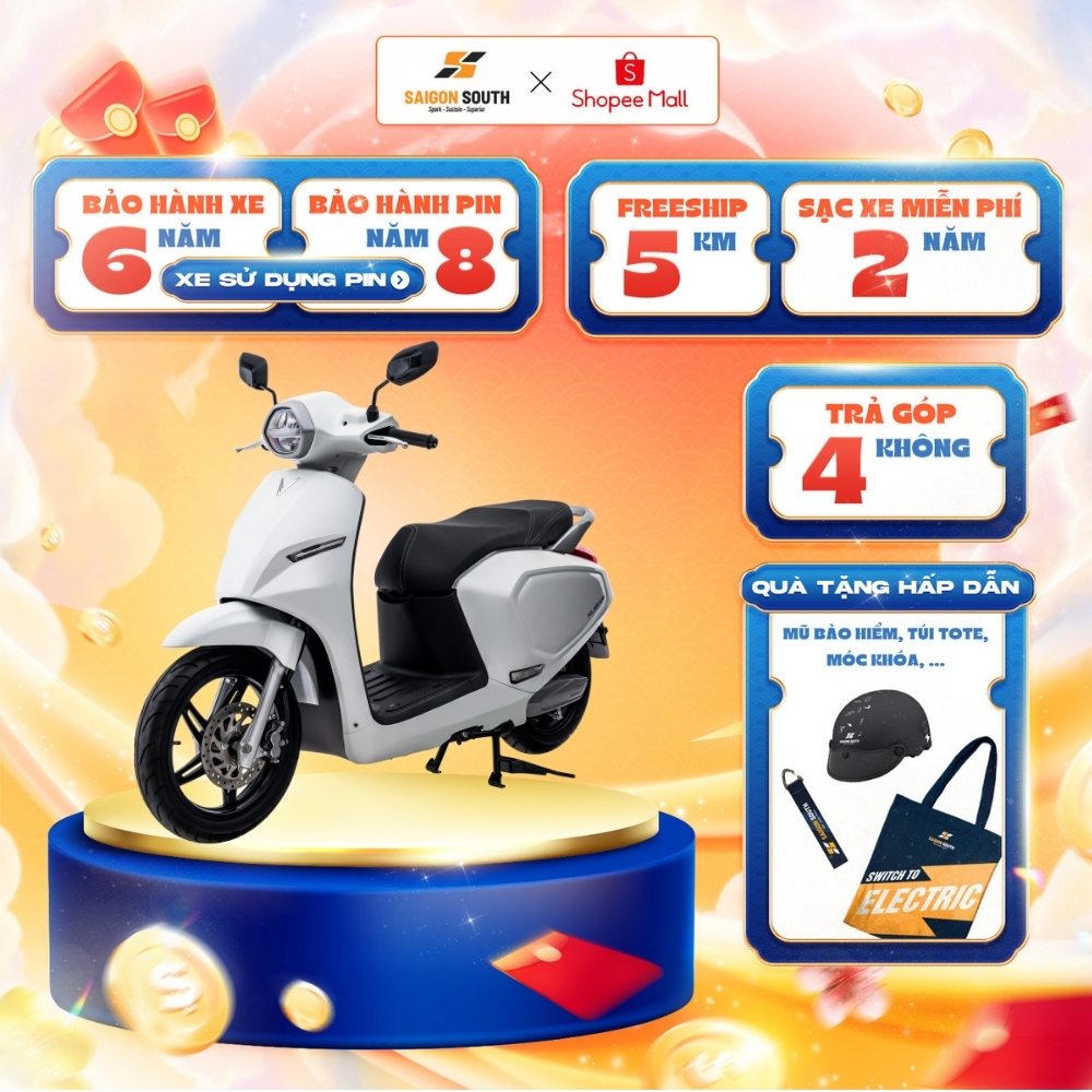 VinFast Klara Neo - Xe máy điện đời mới 2025, pin LFP 2.0 kWh, 3 màu: Đen/Đỏ/Trắng