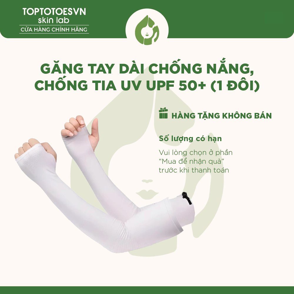 [HÀNG TẶNG KHÔNG BÁN] găng tay dài chống nắng, chống tia UV UPF 50+
