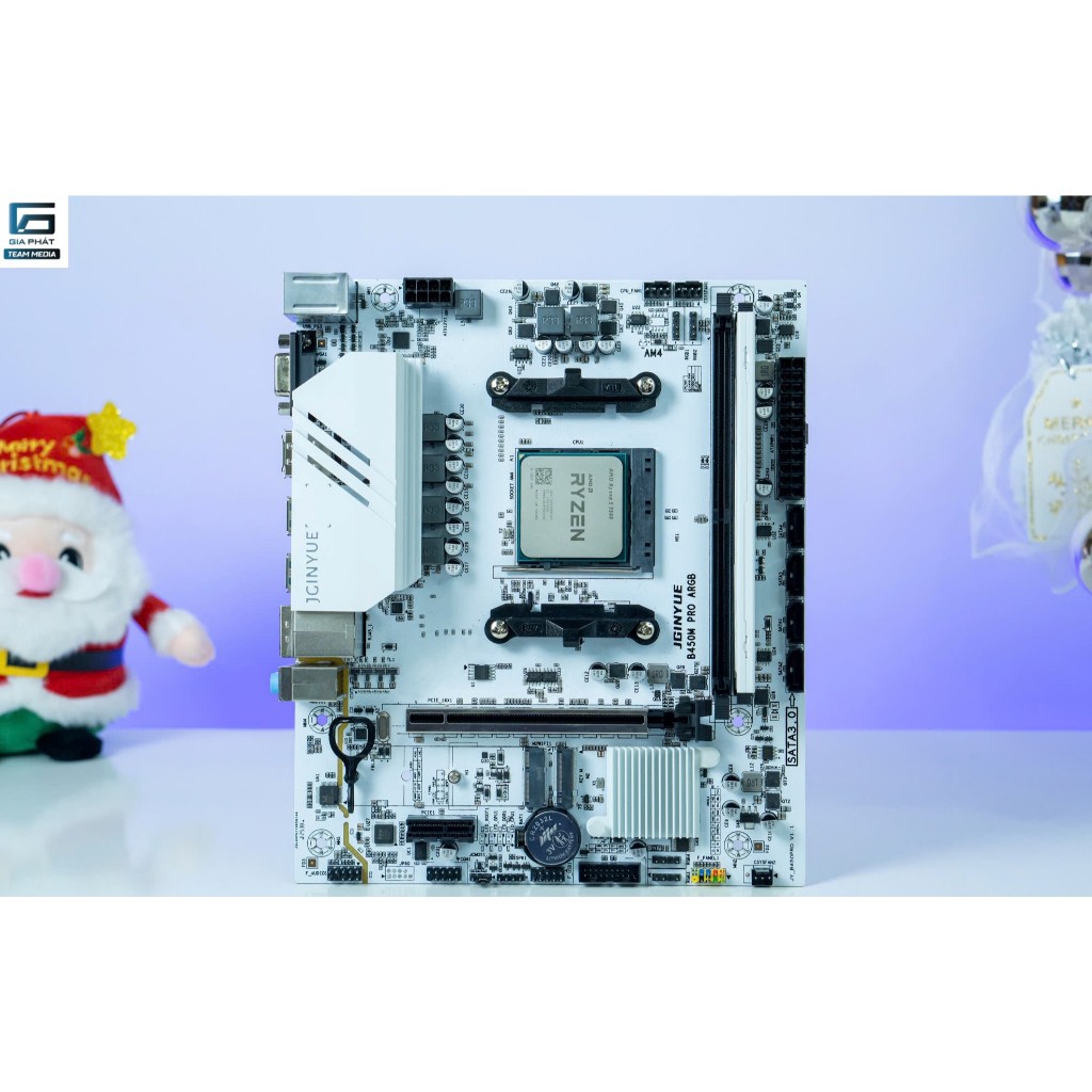 Combo AMD B450 Jingyue | Ryzen 5700G / 5500 / 5600X / 3400G | RAM 8G | New - Chính Hãng BH 36T