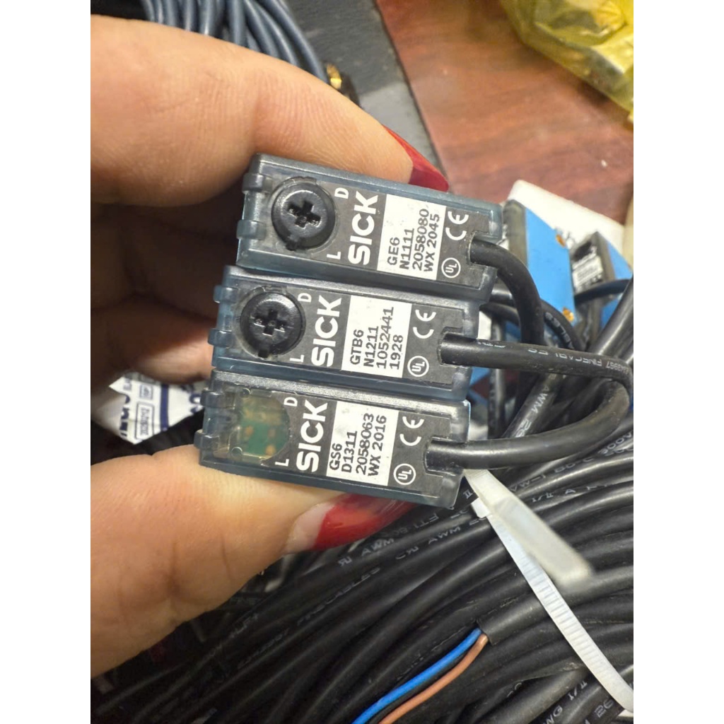 Cảm biến SICK   GS6  GTB6  GE6   hàng tháo máy