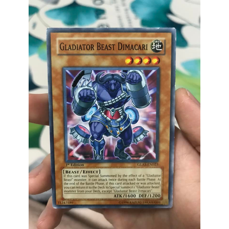 gladiator beast dimacari card cũ