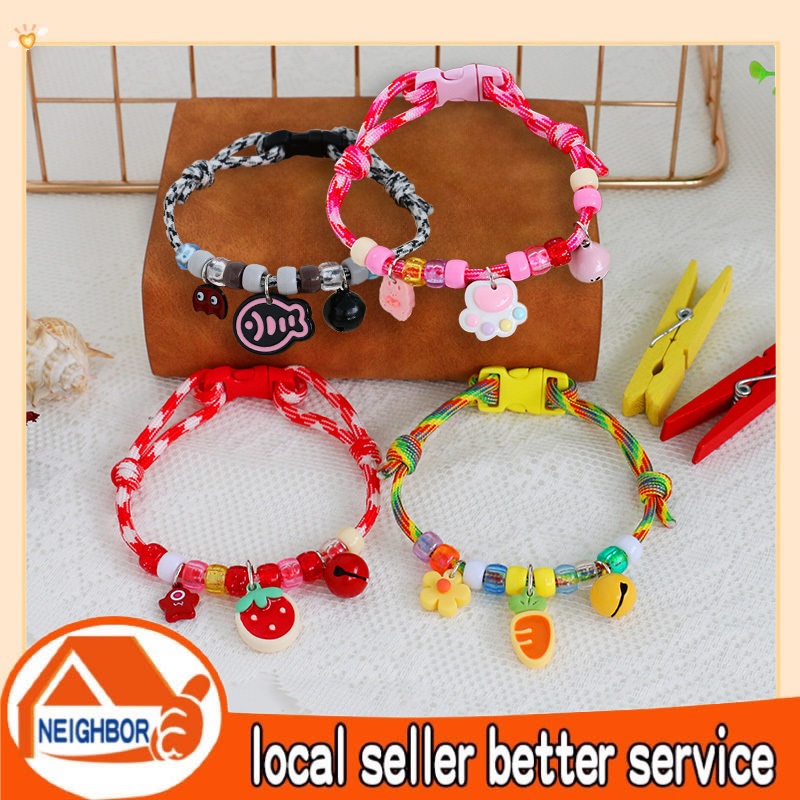 Vòng cổ chuông cho thú cưng có thể điều chỉnh đầy màu sắc