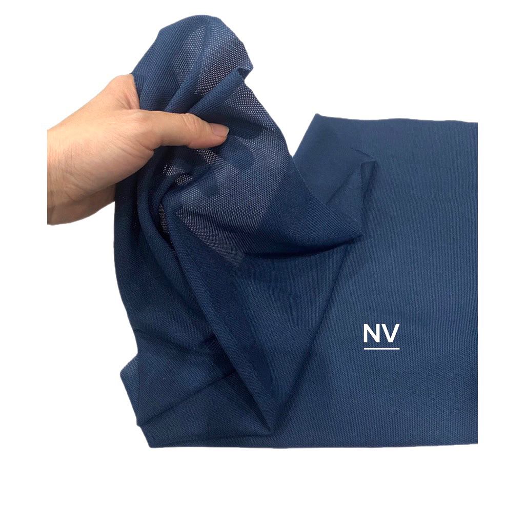 🔥Vải lưới ê căng loa mỏng. (Màu xanh đen) che chắn bụi loa.