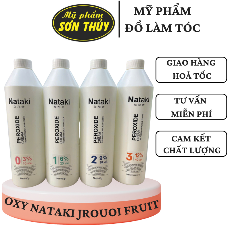 Oxy Trợ Nhuộm Nataki Jrouoi fruit 950ml