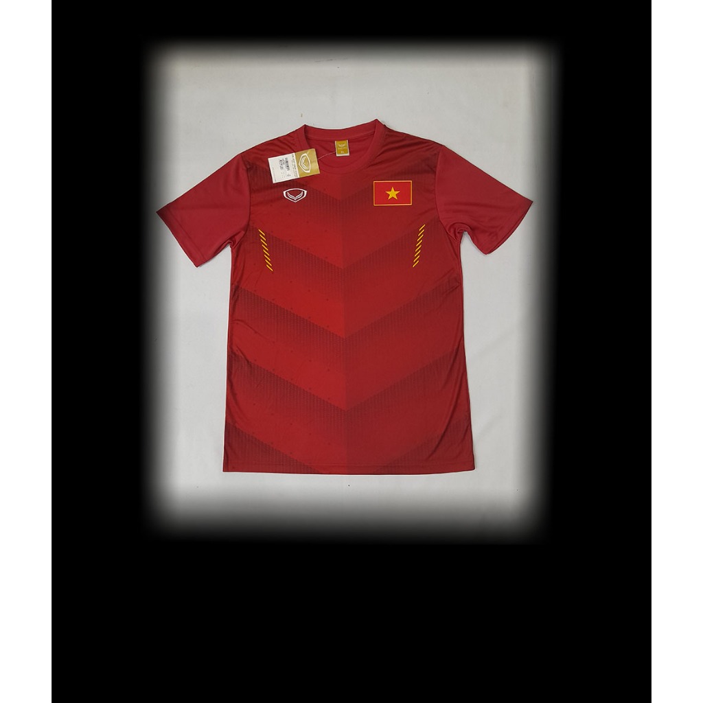 Áo đấu bóng đá chính hãng Việt Nam 2016 home đỏ fan player shirt jersey Vietnam Grand Sport 038-232 