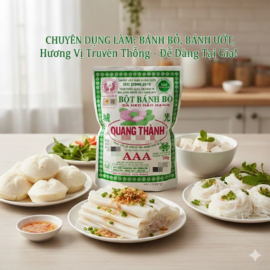 Bột gạo bánh bò Quang Thành 500g