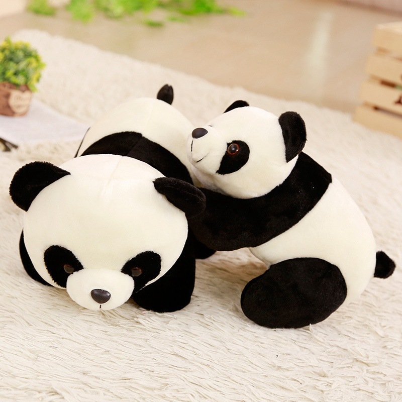 Thú bông Gấu bông - Gấu trúc Panda đen trắng dễ thương